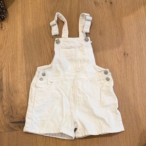 Zara Cream Kids Overalls